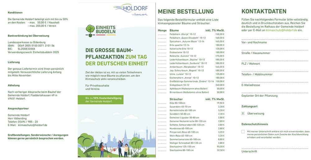 Bume fr den Klimaschutz pflanzen