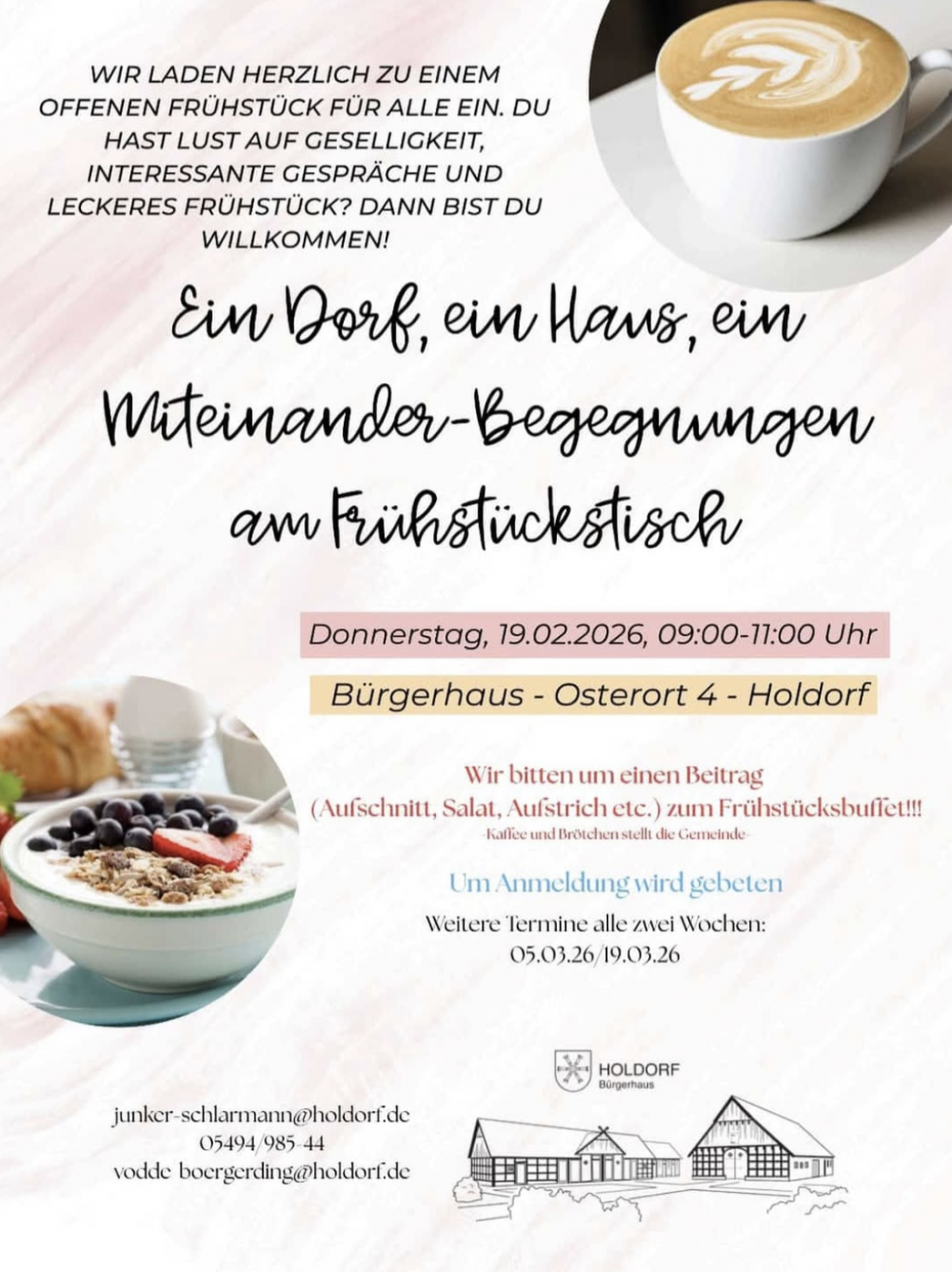 Fr�hst�ckstreff am 19. Februar 2026