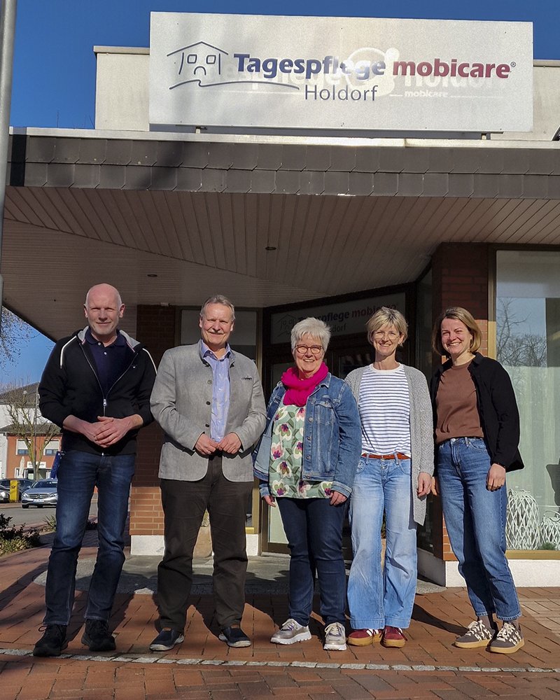 Gemeinde Holdorf besucht die Tagespflegestation Mobicare