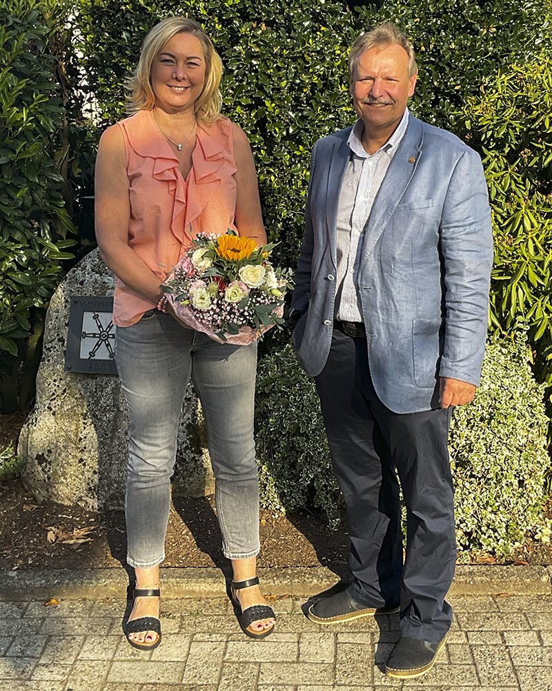 40-j�hriges Jubil�um im �ffentlichen Dienst: Bauamtsleiterin Anita Bothe