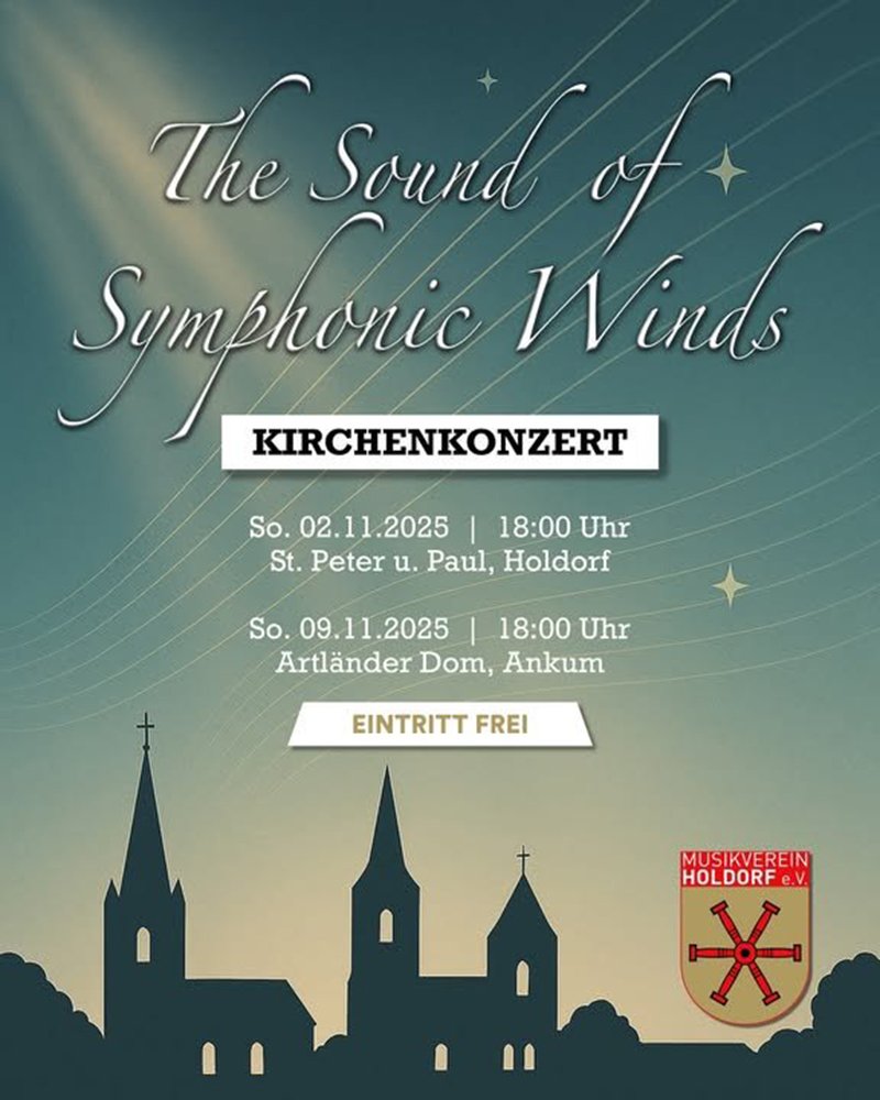 Musikverein Holdorf l�dt zum Kirchenkonzert