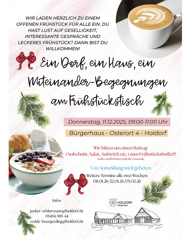 6. Fr�hst�ckstreff im B�rgerhaus