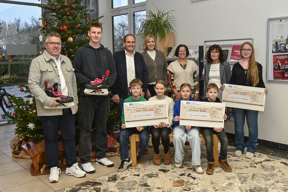 B�rgerstiftung Holdorf spendiert 3400 Euro