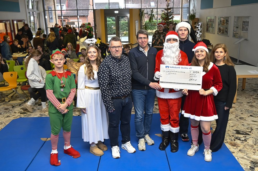 GKS-Sch�ler teilen Sponsorenlauf-Erl�s mit Partnerschule in Nigeria