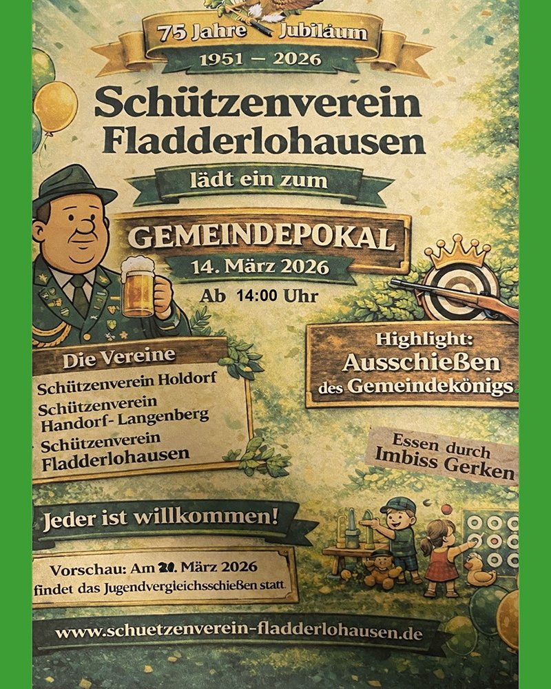 Gemeindepokalschie�en in Fladderlohausen