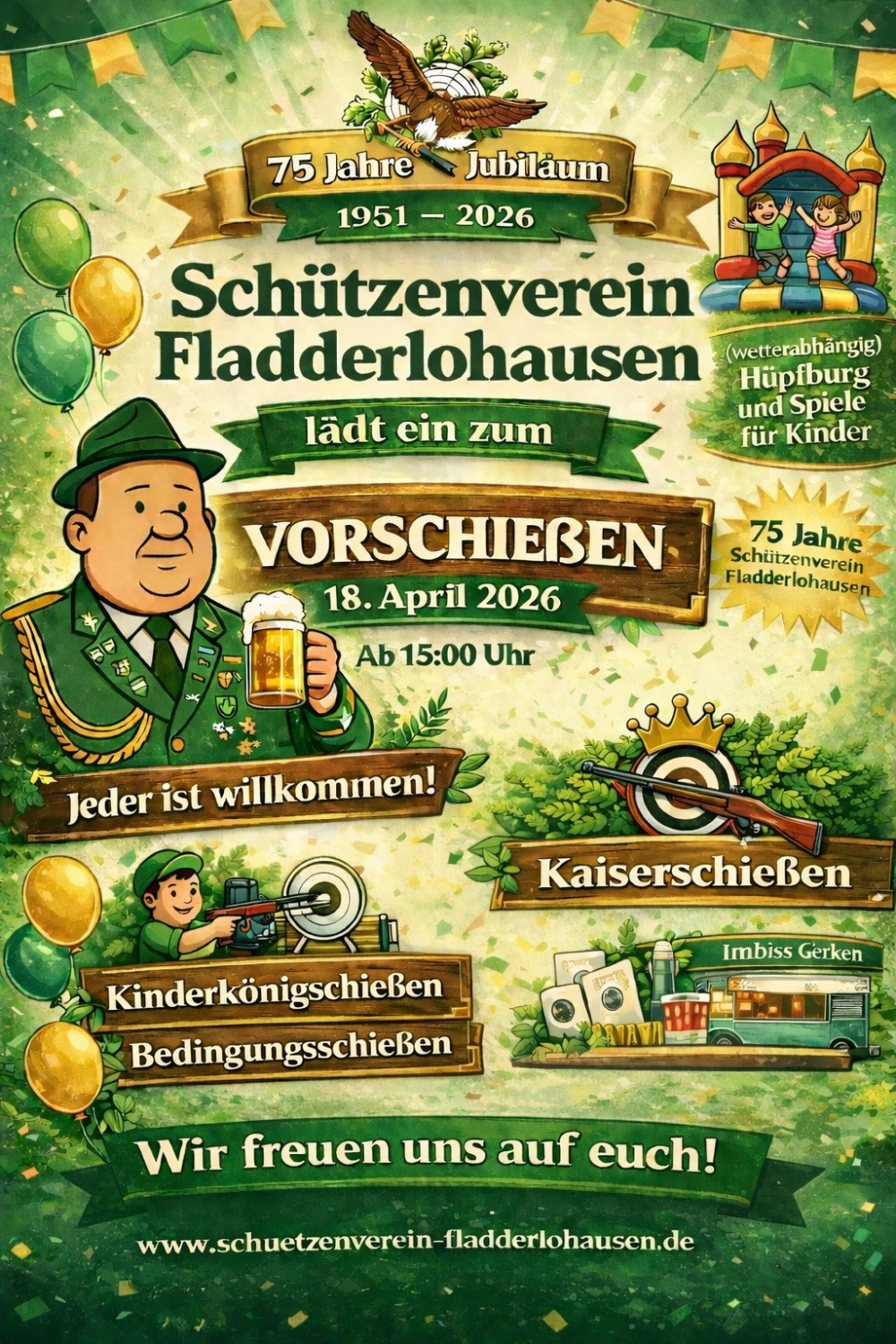 75 Jahre Sch�tzenverein Fladderlohausen
